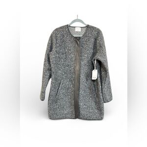 STYLUS Gray Teddy Jacket Size XL